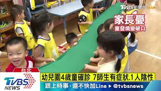 幼兒園4歲童確診　7師生有症狀、1人陰性