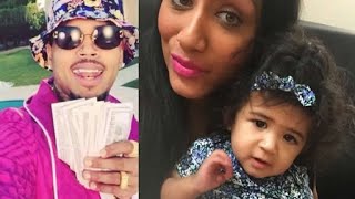 Chris Brown accused of being a deadbeat dad by his baby mama Nia she now wants 15k per month