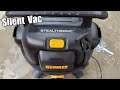 New Silent DEWALT Wet/Dry Vacuum with StealthSonic Ultra-Quiet Technology DXV12P-QT & DXV09P-QTA