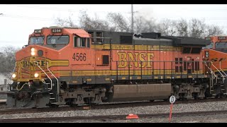 Railfanning Rosenberg, TX 2/28/2021 - UP, BNSF, KCS, Amtrak