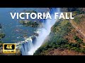 Victoria fall, Between Zambia and Zimbabwe in 4k Ultra Hd