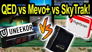 SKYTRAK Golf Simulator vs MEVO+ vs Uneekor QED - Review (Wedges \u0026 Irons)