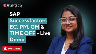 SAP Successfactors EC, PM, GM & Time Off - Live Demo | ZaranTech