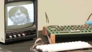 Starting up an Apple-1 Computer