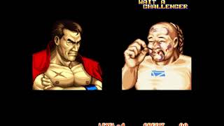 Art of Fighting 2 - Takuma Sakazaki run with secret boss Geese Howard