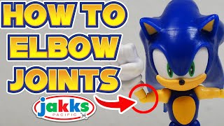 How to add ELBOW JOINTS to Jakks Pacific Sonic! TUTORIAL!