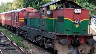 Mirigama to Polgahawela Express train ride #srilankantrains #expresstrain #railway #locomotive