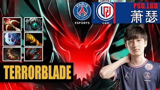 Terrorblade Safelane | PSG.LGD.Ame | CHINA TOP CARRY INSANE TERRORBLADE | 7.31d Gameplay Highlights