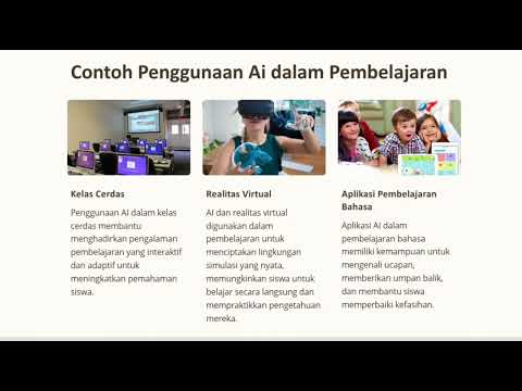 INOVASI DAN TEKNOLOGI PENDIDIKAN " PEMBELAJARAN AI " - YouTube