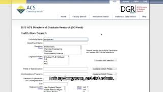 DGRweb Tutorial
