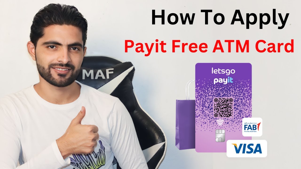 How To Apply For Payit Wallet ATM Card - YouTube