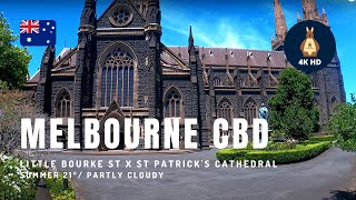 4K St Patrick's Cathedral | Melb CBD – Australia 7 Jan 2021