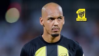 لاعب الاتحاد البرازيلي فابينهو في مباراة الخليج 🟡⚫️ ‏Fabinho