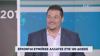 29.07.2019: Ο Η. Χατζηγεωργίου μας ενημερώνει για τον ΕΝΦΙΑ και τις αλλαγές στις 120 δόσεις (ΣΚΑΪ)