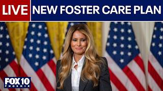 🔴LIVE: Melania Trump announces new financial initiative for foster youth | FOX 10 Phoenix