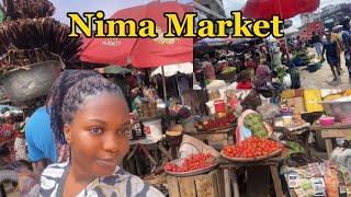 EXPLORING NIMA MARKET ACCRA-GHANA 🇬🇭| TOUR WITH ME IN NIMA MARKET