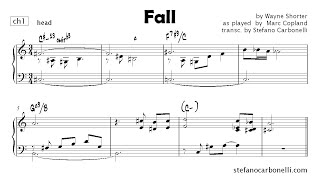 Marc Copland, Fall - Transcription