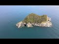 ドローン空撮【4k】　串木野サンセットパーク・沖ノ島（猿の島）　鹿児島県いちき串木野市