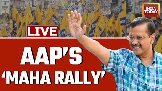 LIVE: AAP's 'Maha Rally' Today Against Centre's Ordinance Amid Tight Security | Delhi Ordinance Row