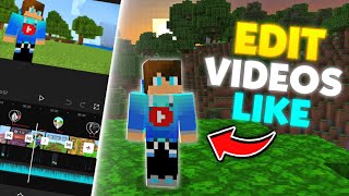 How to Edit Gaming Minecraft Videos For YouTuber in CapCut (Mobile Tutorial) 🤩
