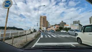 神奈川県 藤沢市 片瀬海岸一丁目 | Kanagawa , Fujisawa , Katase Kaigan 1-chome | Driving in Japan