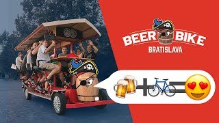 Beer Bike Bratislava | Enjoy 90 Minutes Tour