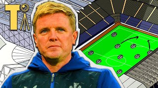 How did Eddie Howe change Newcastle's tactics?