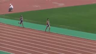 2019年6月2日熊本県高校総体男子5000ｍ決勝・下田