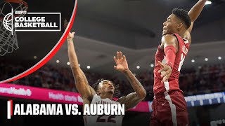 No. 2 Alabama holds on vs. Auburn |  Game Highlights | ESPN College Basketball