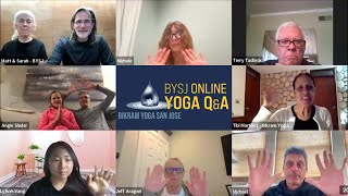 BYSJ Online Yoga Q\u0026A – February 15, 2025