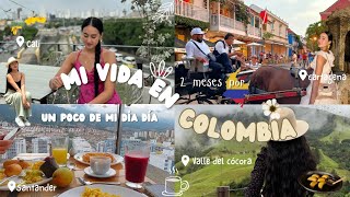 Mi vida “viviendo” en Colombia 🇨🇴 ⛰️🪂☕️ | mi rutina, turisteando, día día, ootd, que como, todo!