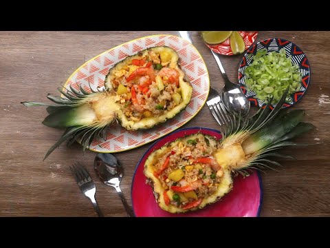 Pineapple Fried Rice Recipe by Tasty