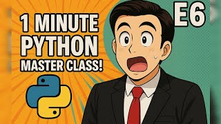 1 Minute Python Masterclass (Episode 6: Range function)