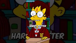 Lisa And Bart Attend Hogwarts? #thesimpsons