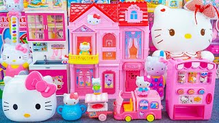 117 Minutes Satisfying With Unboxing Hello Kitty Kitchen Set | Cutee Tiny Mini ASMR kitchen set