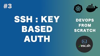#3 DevOps From Scratch | SSH, Key exchange, Key based authentication
