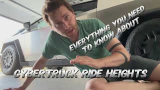 Cybertruck Air Suspension Ride Heights - All Modes