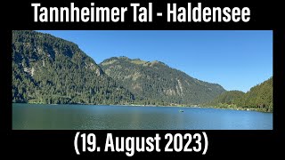 Tannheimer Tal - Haldensee (19. August 2023)