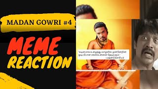 Meme reaction Madan Gowri troll memes| Tamil comedy |MG troll| Tamil meme troll Madam Gowri