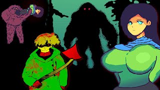 A Horror Game Where Bigfoot Is Trying To Marry or Eat You - HAIRY TREES MASSACRE