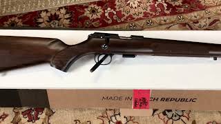 CZ 457 american 22lr unboxing