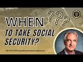 Do You Know When You Should Take Social Security?