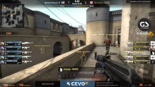 CEVO Season 5 Pro Placement: Anonymous 5 vs. Armata on de_dust2