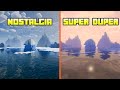 Nostalgia vs Super Duper Vanilla | Shader Comparison