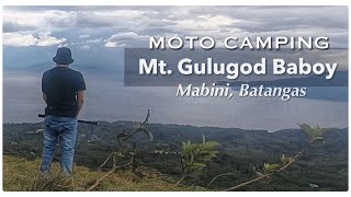 Moto Camping @MT. GULUGOD BABOY