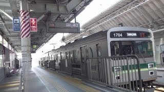 【東急多摩川線】蒲田～鵜の木間、右側車窓