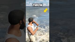 If You Throw a Grenade into Water in RDR and GTA Games  #gta#rdr2