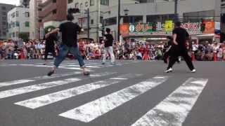 川越百万灯祭り 2013 ダンススクール GROOVE FOUNDATION