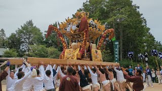 令和5年  甲八幡神社  津熊 宮入