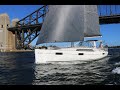 2018 Beneteau Oceanis 41.1 'Hugo Ex' sailing around Sydney Harbour - Sold by Flagstaff Marine